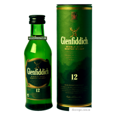 Glenfiddich Malt Scotch Whisky 12 Y.O. Tube 0.05