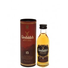 Glenfiddich Malt Scotch Whisky 15YO Tube 0.05