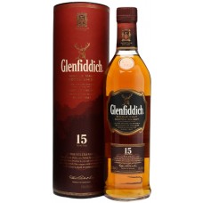 Glenfiddich Malt Scotch Whisky 15YO Tube 0.5