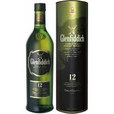 Glenfiddich Malt Scotch Whisky 12 Y.O. Tube 0.5
